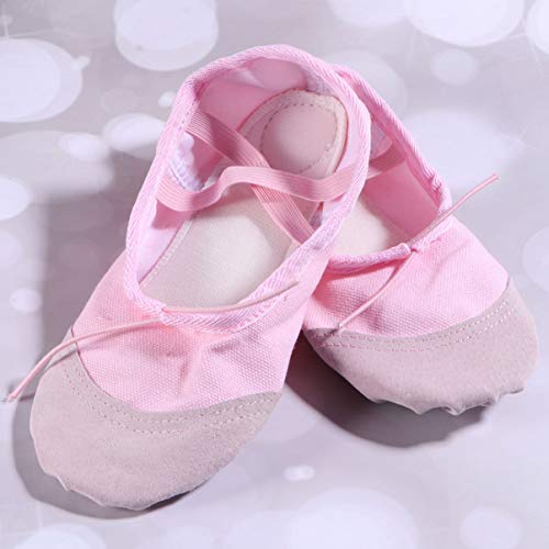 Sapatilhas de balé rosa SUPVOX sapatilhas de balé sapatilhas de Pilates sapatos de dança do ventre s
