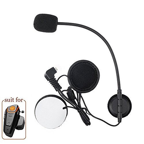 Micrófono Soft Cable Auricular Traje para BT-S2 Motocicleta Casco Intercom Headset(Micrófono)