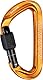 Mammut Mosqueton Sender Screwgate Karabiner, Gold, Einheitsgröße