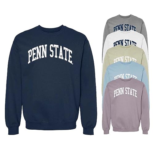 The Family Clothesline Penn State Officially Licensed Adult Earthbound Crew Sweatshirt Medium Navy