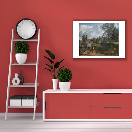 John Constable Flatford Mill impression d'art grand format semi-brillante Spiffing Prints