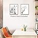 HPNIUB White Horse Wall Art Print Set Of 2 (12”X16”,Unframed, Wild Horse Artwork, Animals Pictures of Horse Black White Canvas Wall Art For Bedroom Decoration, Minimalist Pint Home Decor