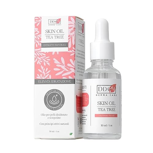 DDGM aceite arbol del te Australiano perfecto por puntos negros y acne, con aceites esenciales de oliva hidratante corporal como crema anticelulitica y crema puntos negros perfecto gel ducha, bio oil
