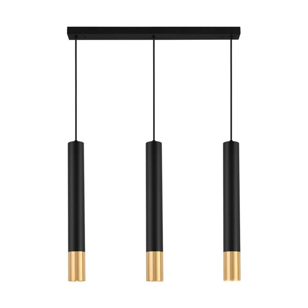 Lámpara de Araña Led Moderna de Tubo Largo, Regulable, para Isla de Cocina, Altura Ajustable, Ideal para Bares, Recepciones de Hoteles Y Casas de Campo.