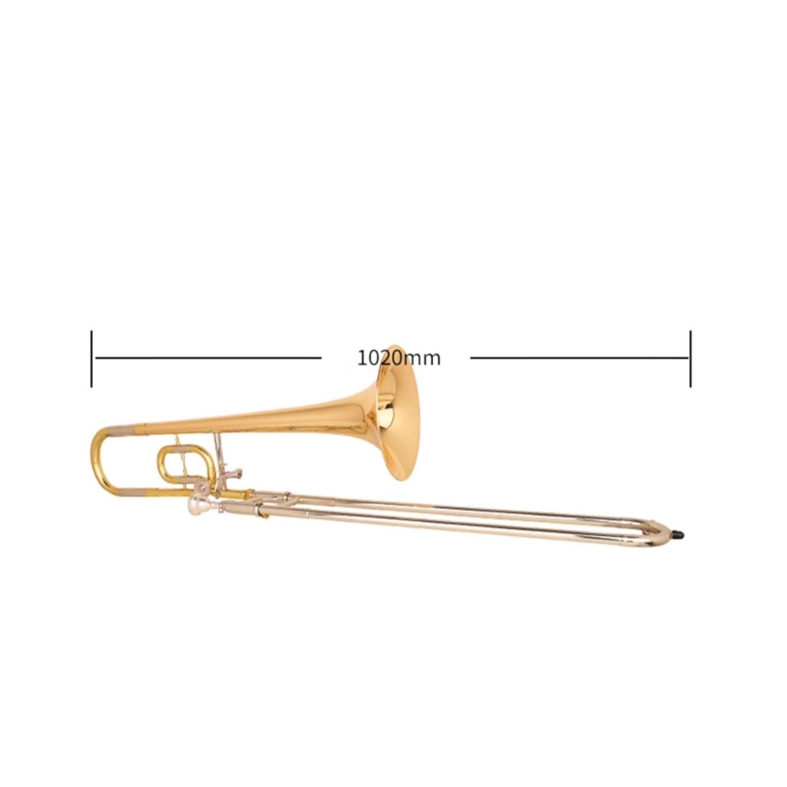 Puzon Początkujący Profesjonalny Puzon B dur Instrument muzyczny