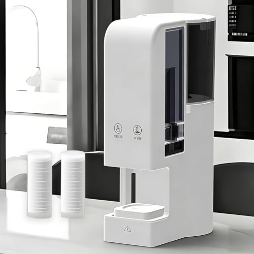 Premium Hot Towel Warmer - Fast 5s Heating, Automatic Dispenser, Constant 55°C (131°F) Control, Wall-Mount or Countertop Design + 40 Towels Included