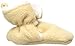Hudson Baby unisex baby Cozy Fleece and Sherpa Booties Slipper Sock, Tan, 12-18 Months Infant US