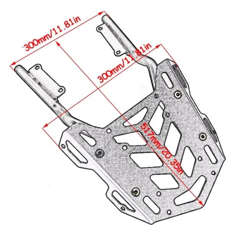 Support extensible CBR650R et CB650R pour voyager à moto