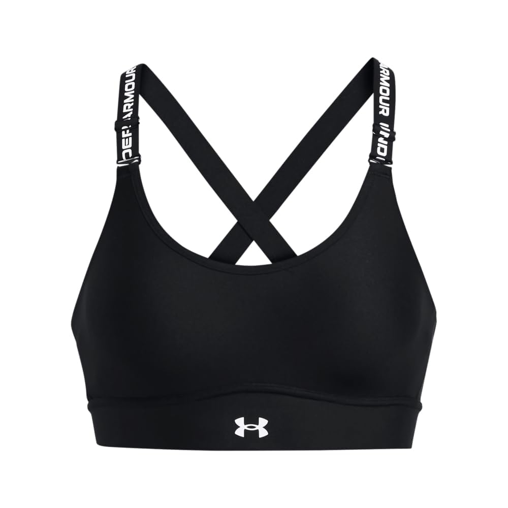 Under Armour Infinity Mid Impact Sports Bra (D-DD Cup) Reggiseno Sportivo, Opaque Donna