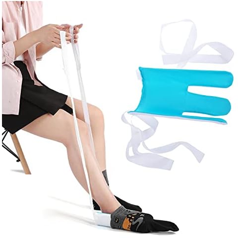 TSHAOUN Calcetines de Ayuda Poner Medias de Compresion Cover