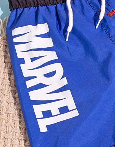 Marvel Swim Shorts Boys Kids Blue Hulk Spider-Man Swimwear Trunks 4-5 Years #TOP5