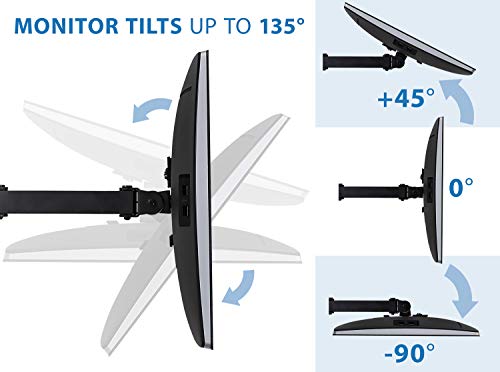 Support pour écran triple vesa pour libérer de l'espace sur votre bureau - 6