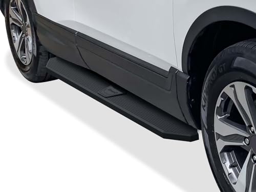 APS Black Running Boards Style Compatible with Honda CR-V 2017-2022 (Side Steps Side Bars) 6in Wide