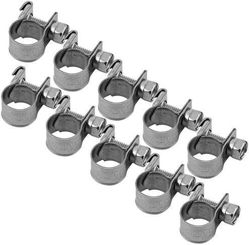 5er-Set Mini-Schlauchschellen Aus Edelstahl 304 – Für Schlauchdurchmesser 13-15mm, Robust & Rostfrei