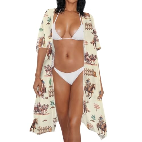 Womens Bikini Cover Ups, Summer Sheer Kimono Beach Cover Ups Resort Wear4