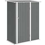 GRANDE INGRESSO: La porta alta di questo capanno attrezzi da giardino garantisce un accesso facile e pratico, sia per entrare che per uscire. Il meccanismo di chiusura a scatto offre sicurezza e protezione, mantenendo la porta ben chiusa quando necessario