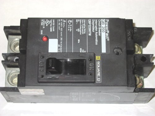 SCHNEIDER ELECTRIC Molded Case Circuit Breaker 240-Volt 200-Amp QBP22200TM Pnlbd Enclosure/Box T-3R/12 92H 26W