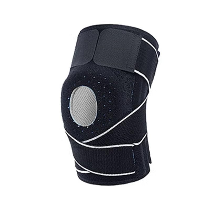 Exercise, protection Knee Pads Fitness Running Men's Sports Women's Mountaineering Knee Protective Gear Meniscus for Fitness, cycling, running, playing football(Gray)