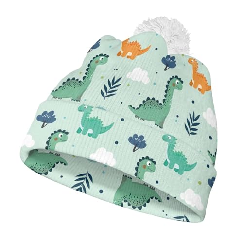 Winter Beanie Hat for Kids Children Toddler Warm Girls Boys Beanie with Pom Pom Knit Pom Cap Girls Accessories