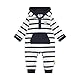 Steiff Baby-Jungen Strampler Langarm, Bright White, 80