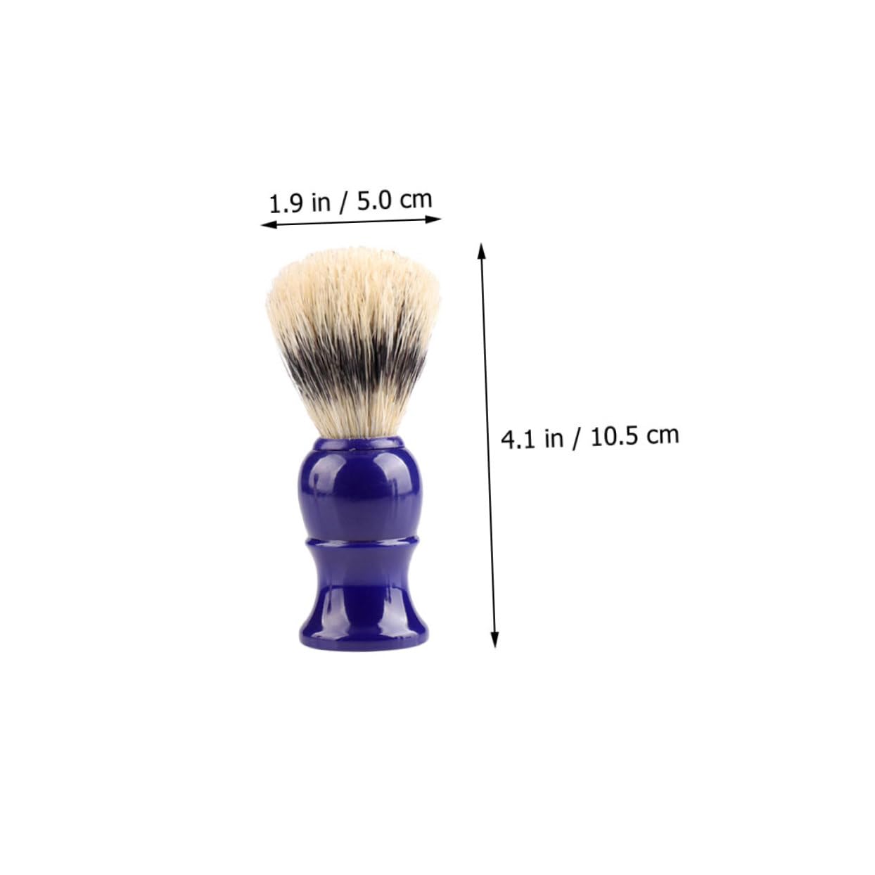 Beard Brush Set Plastic Handle 4-Piece Shaving Brush for Men Soft Bristle Grooming Tool for Personal Care