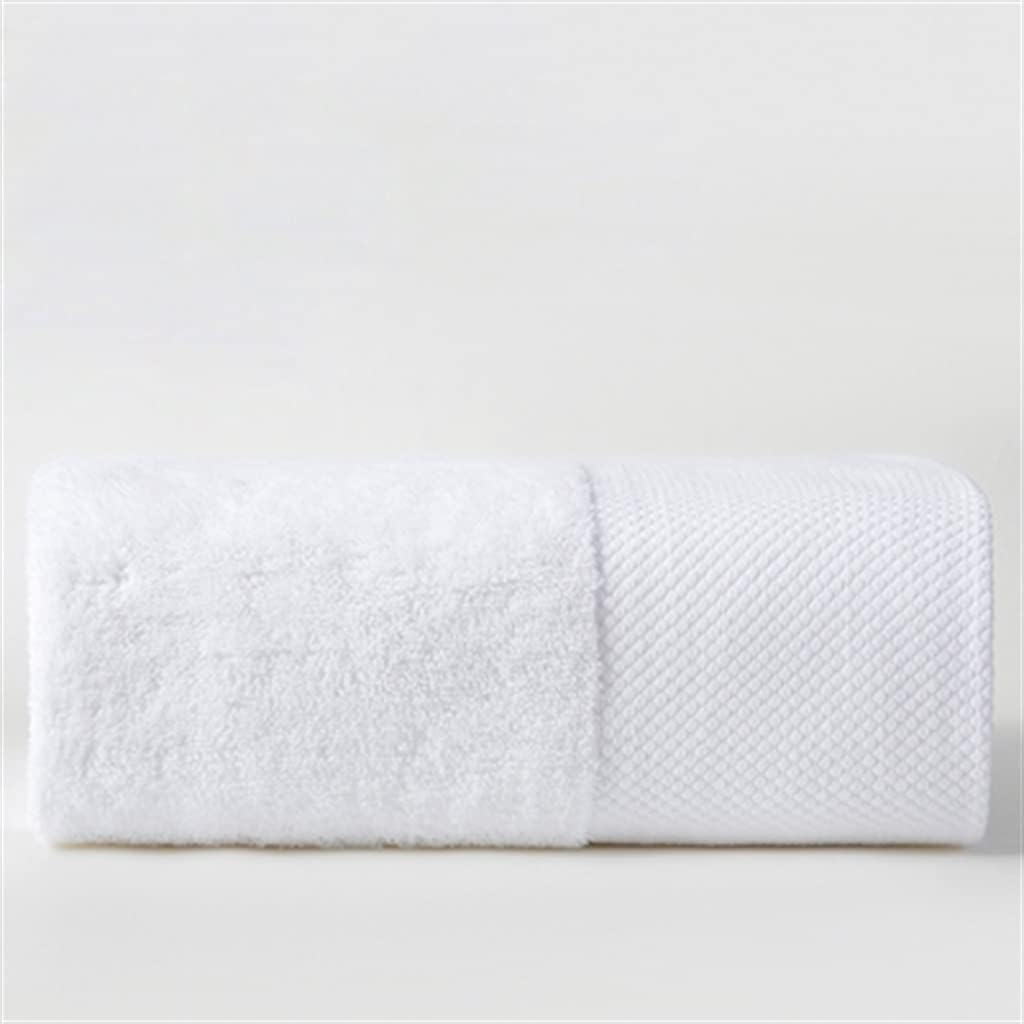 Bath Towel Home Cotton Hotel Stay White Soft and Thick Water Does not Drop Hair