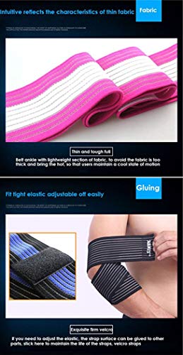 Runworld (1 Pair Arm & Elbow Brace Compression Bandage Wraps Sleeve for Men Women Tennis Elbow, Golfers Elbow, Tendonitis, Arthritis, Weightlifting, Joint Pain Relief, Injury Recovery (Black)