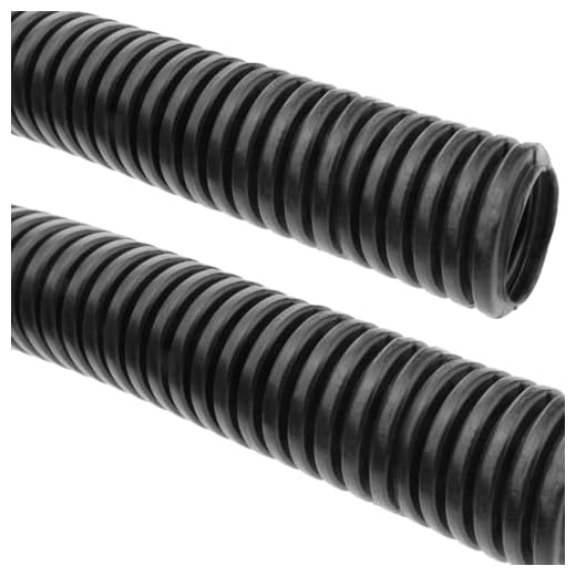 BeMatik - Tubo corrugado interior para cables M-20 13mm 10m coarrugado (AE063), Negro