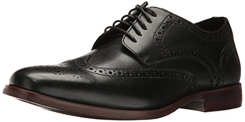 Rockport Men's Style Purpose Wing Tip Oxford, black leather, 10.5 M US