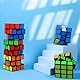 12 Stück Speed Cubes Bulk, 5,3 cm 3x3x3 Glatte Zauberwürfel mit Knalligen Farben, Schnelle Puzzle Würfel für Kinder, Klassenraum Preise, Geburtstagsgeschenke, Weihnachtsfüller