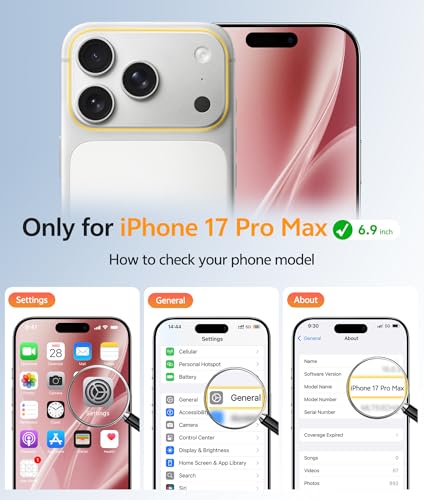 Image of FNTCASE for iPhone 17 Pro Max Case: [Compatible with Magsafe] Translucent Matte Cases with [Full Camera Protection] [Screen Protector] Military Grade Shockproof Protective Phone Cover - Wine Red