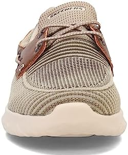 Skechers Men's Del Retto-Clean Slate Knitted Bungee Slip On, TPE, 11 | Image 2
