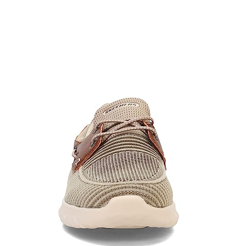 Skechers Skechers USA Del RettoClean Slate Mens Slip On 9 2E US Taupe