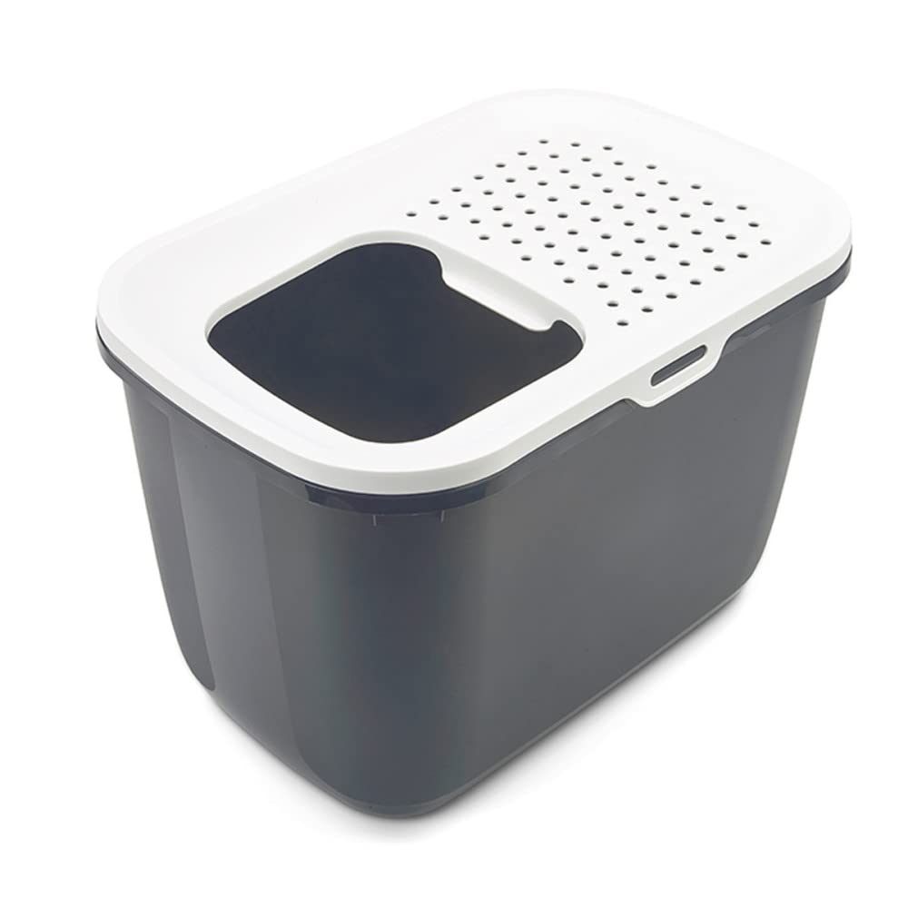 Savic Hop in Modern Cat Litter Tray - Anthracite (23x15x15 inches) (B01MXZ3ZSD) Amazon Price History, Amazon Price Tracker