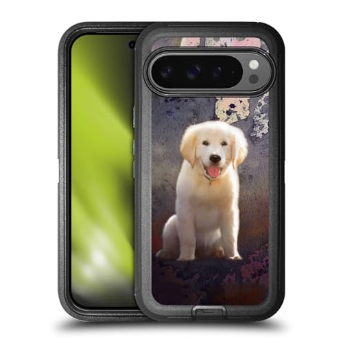 Étui antichoc Pixel 9 Pro XL Golden Retriever Simone Gatterwe blindé
