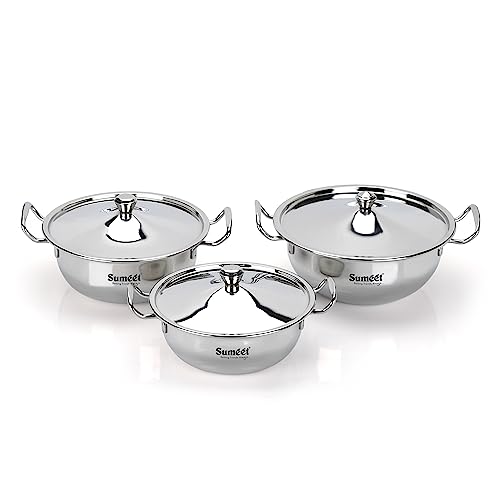 Sumeet Stainless Steel Handi Set