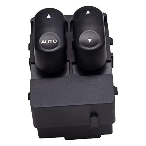 Fanlide Master Power Window Switch for 2004-2007 Ford F-250 F-350 F-450 F-550 Super Duty 2C3Z-14529-AA 5C3Z-14529-AAA, Front Left Driver Side Premium Electric Window Control Switch Cover