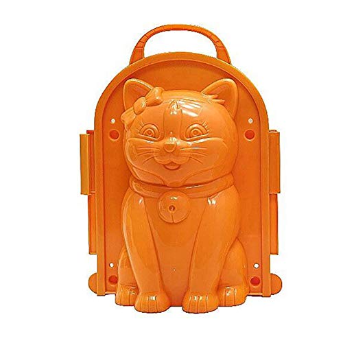 Jiecikou Snowball Maker Cats Bear Penguin Santa Claus Sand Mold Winter Sports Beach Toys Cat Snow Mold