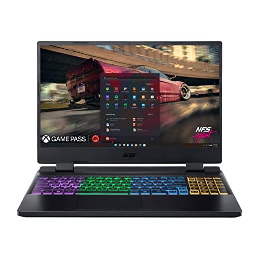 Acer Nitro 5 Gaming Laptop/ 12th Gen Intel Core i5-12500H Processor 12 core/ 15.6"(39.6cms) FHD 144Hz Display (8GB/512GB SSD/RTX 3050 Graphics/Windows 11 Home/RGB), AN515-58 + Xbox Game Pass Ultimate