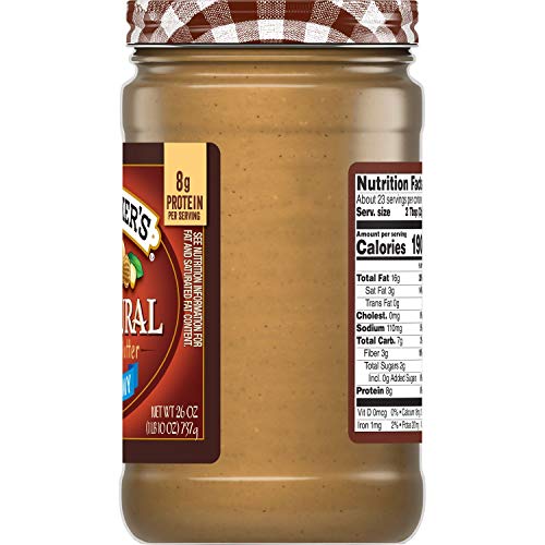 Smucker's Natural Creamy Peanut Butter, 26 Ounces #TOP3