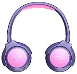Philips Auriculares Inalámbricos para Niños, Rosa