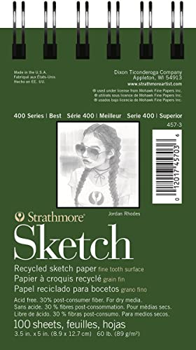 Strathmore 400 Series Recycled Sketch Pad, 3.5