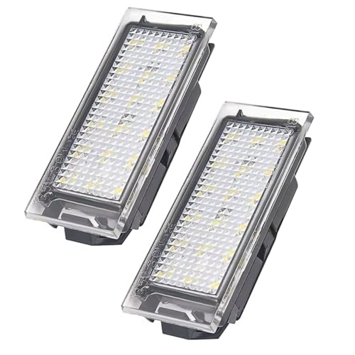 Luces matrícula de coche para solucionar fallo de luz en Clio 3 4 y Kangoo 2