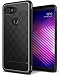 Google Pixel 2 XL Case, Caseology [Parallax Series] Slim Protective Dual Layer Cover Geometric Design for Google Pixel 2 XL (2017) - Charcoal Gray
