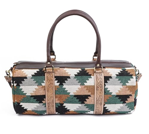 Handmade Large Leather Duffle Bag for Travel or the Gym, Overnight Sports Bag Weekender Bag Travelers Carry-on Luggage Duffel Bag for Men and Women2