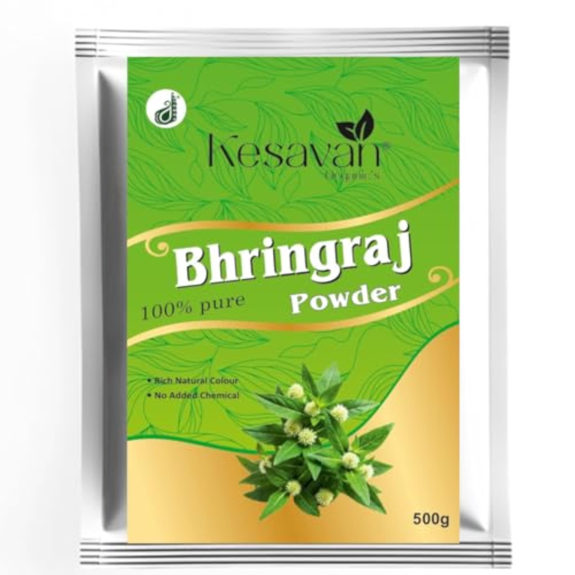 Natural Bhringraj Powder for Hair, 500g