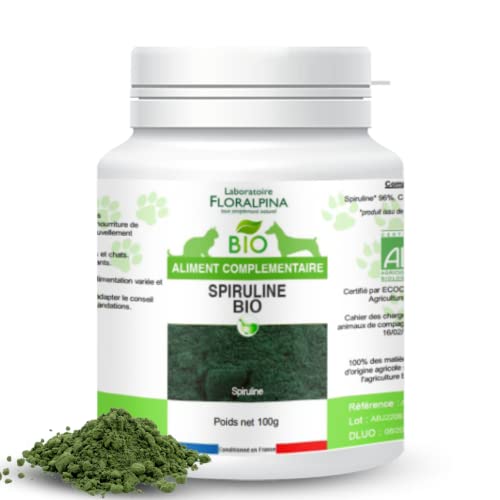 Spiruline - Chien & Chat - Vitamines et système immunitaire main image 1