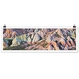 Material Eigenschaften Matt: Hochweiß und barrierebeschichtet | Reflexionsfrei | Optimal zum Einrahmen | Inkl. 2cm Poster-Klammern zum Aufhängen | PVC-frei