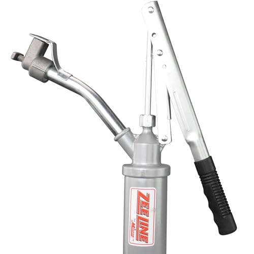 Image of Zeeline By Milton ZE382, Hand Operated Pump with Non-Drip Spout,1 Gallon per 9 Strokes, Designed for 15 to 55-Gallon Containers, Telescoping Suction Tube with 3 Different Locking Positions
