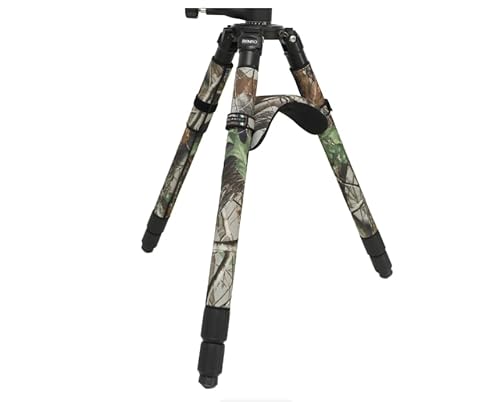 Rolanpro No Axis Tripod Shoulder Pads Shielding Sleeve Case Shoulder Pads Cover Tripod Pretection Sleeve for GITZO GT5543LS-#5 Green Jungle camo Waterproof